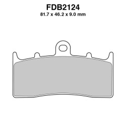 Pastiglie Ferodo FDB2124EFP per BMW R1150 R Roadster 01 e altri modelli Freins Ferodo
