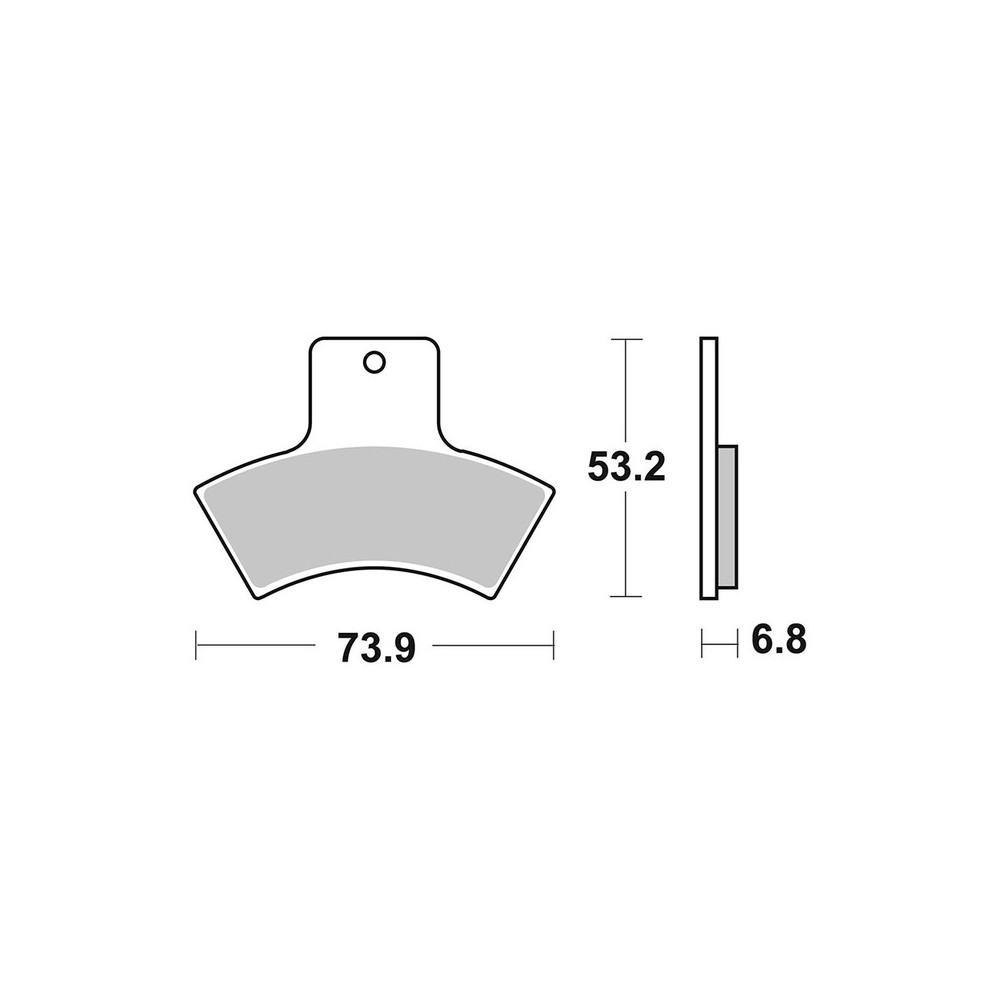 Pastiglie Brembo SD07PO04SD - 07PO04SD