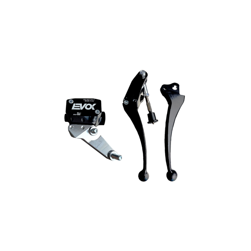 POMPA FRENO IDRAULICA EVOK IRON BRAKE P11 PER VESPA 50 SPECIAL - NERO Bremspumpen Evok