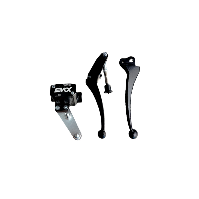 POMPA FRENO IDRAULICA EVOK IRON BRAKE P11 PER VESPA PX - NERO Bremspumpen Evok