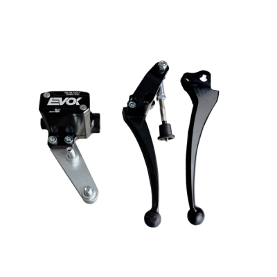 BOMBA DE FRENO EVOK IRON BRAKE P11 PARA VESPA PK - NEGRA Bombas de freno Evok