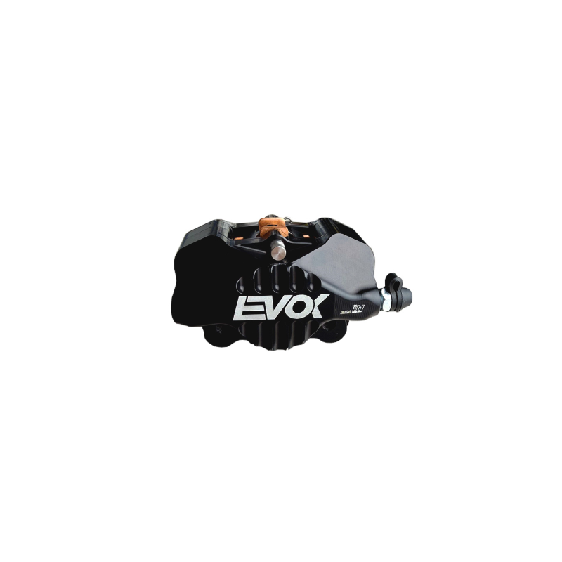 FRONT BRAKE CALIPER EVOK IRON BRAKE P34 FOR VESPA PX BRAKE MOUNT - BLACK Brake Calipers Evok