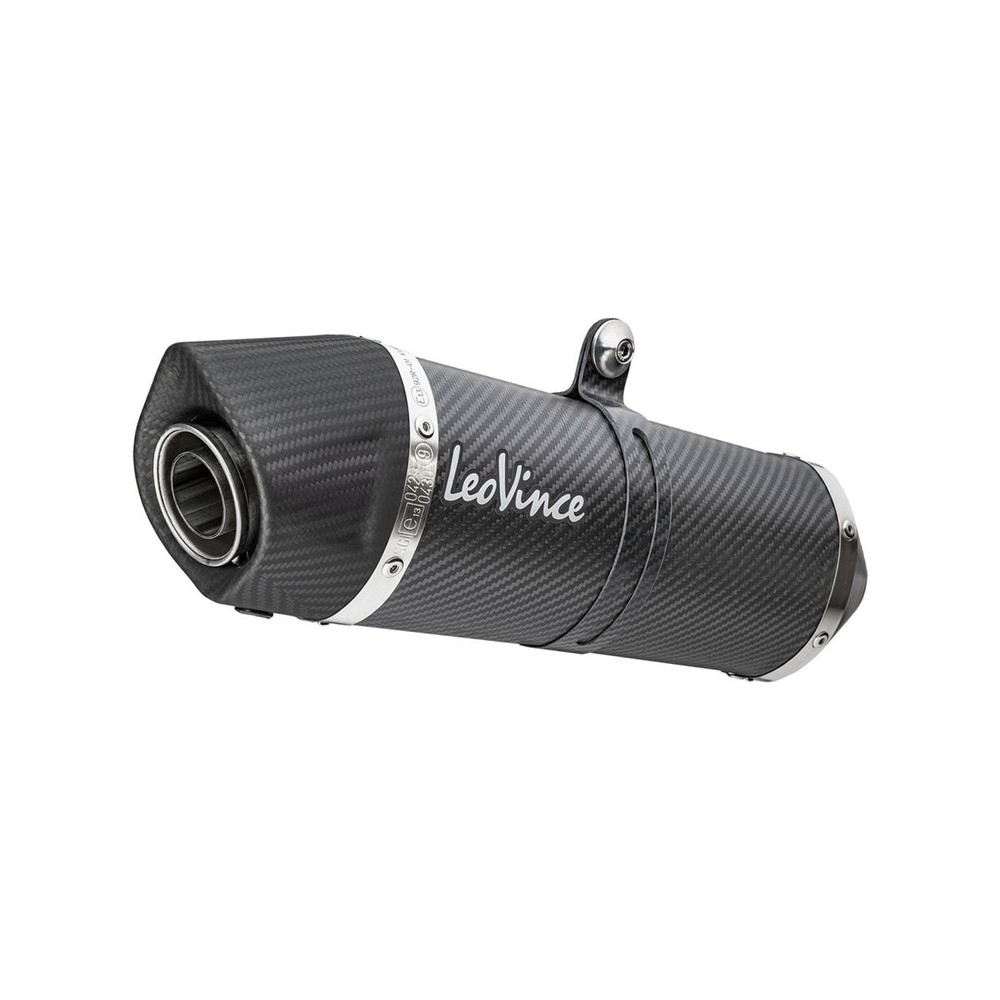Slip-On Lv One Evo Carbon BMWF650 Gs 08-12 per BMW F650 GS 08-12 e altri modelli Échappements LEOVINCE