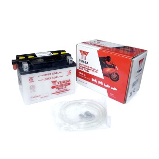 Batteria Yuasa YB4L-A per KAWASAKI KL D - KLR 250 85-01 e altri modelli Batteries YUASA