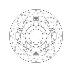 Disco Freno Brembo Serie ORO78B40868 Pastiglie Freno Brembo