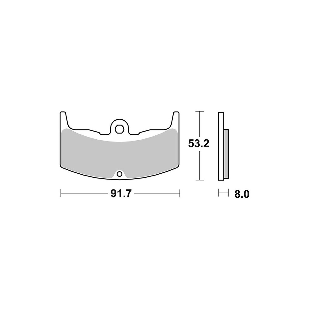 Brake Pads Brembo GENUINE07HO1406 Pastiglie Freno Brembo