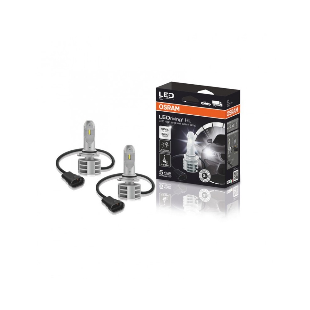 Osram Bulb Led HB4 1224V Coolwhite 6000K Fanaleria e Lampade OSRAM