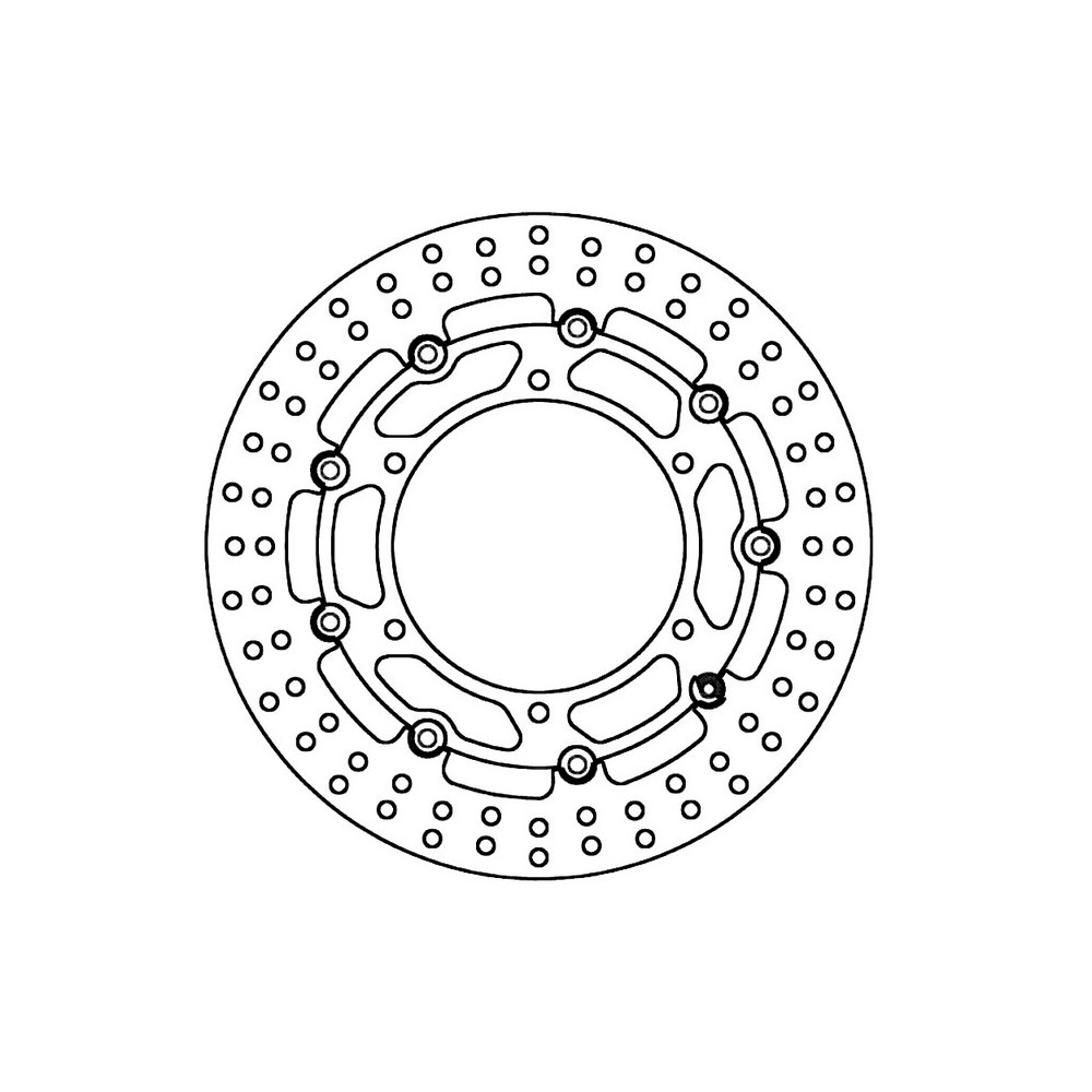 Brake Disc Yamaha R1-R6 Frontdx Dischi Freno Ferodo
