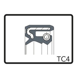 Simmerring TC4Y 55x41,7x8 Reparatursätze ARIETE