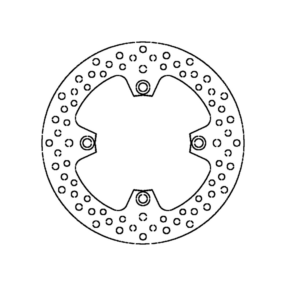 Brake Disc Suzuki Burgman 650REAR 03 Dischi Scooter GRIMECA