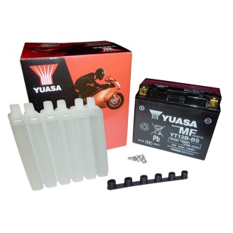 Batteria Yuasa YT12B-Bscon Acido per APRILIA Sportcity 125 04-06 e altri modelli Batterie Sigillate YUASA