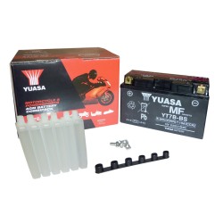 Batteria Yuasa YT7B-Bscon Acido per MBK Skyliner 250 00-03 e altri modelli Batterie Sigillate YUASA