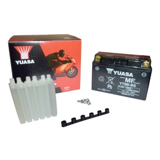 Yuasa Battery YT9B-BswAcid for YAMAHA Majesty 400 04-06 and other models Batterie Sigillate YUASA
