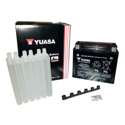 Batterie Yuasa YTX20H-Bs mit Säure Batterien YUASA