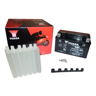 Batteria Yuasa YTX7A-Bscon Acido per KYMCO Agility 50125 R16 08-17 e altri modelli Batterie Sigillate YUASA