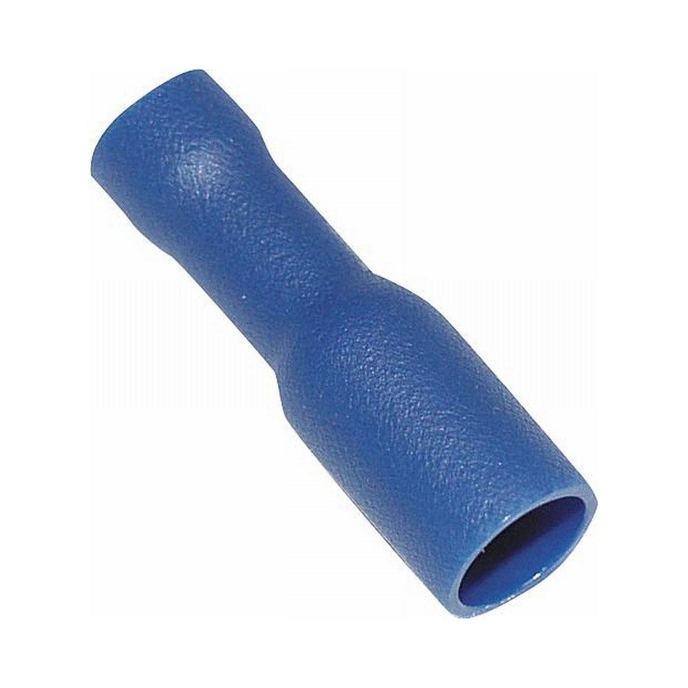 Scatola 100PZ Faston Cilindrico Isolato Femmina Blu Altro ALTRO