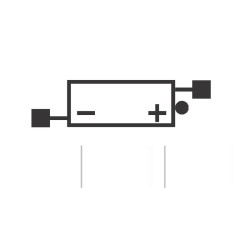 Okyami Battery 6N4-2A for SUZUKI RV Tracker 125 73-77 and other models Batterie Moto maggiore 4Ah OKYAMI