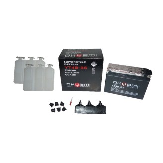Batteria Okyami OT4B-Bscon Acido per SUZUKI AJ ZZ nd e altri modelli Batterie Sigillate OKYAMI