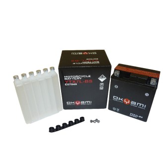 Okyami Battery YTX7L-BswAcid for KAWASAKI ZZR 250 96-03 and other models Batterie Sigillate OKYAMI