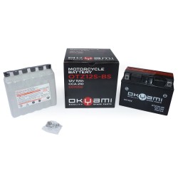 Batteria Okyami OTZ12S-Bscon Acido per HONDA Jazz 250 01-06 e altri modelli Batterie Sigillate OKYAMI