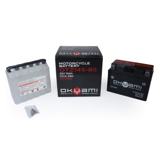 Batteria Okyami OTZ14S-Bscon Acido per HONDA Integra 750 13-20 e altri modelli Batterie Sigillate OKYAMI