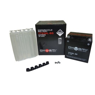 Batteria Okyami OTX30L-Bscon Acido Batterie Sigillate OKYAMI