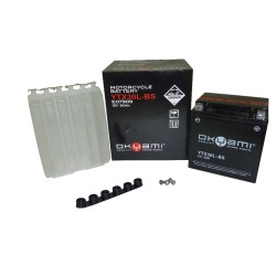 Batteria Okyami OTX30L-Bscon Acido Batterie Sigillate OKYAMI
