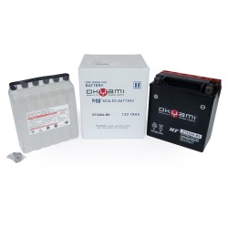 Okyami Battery OTX20A-BswAcid for ARCTIC CAT Quad 5 00 and other models Batterie Sigillate OKYAMI