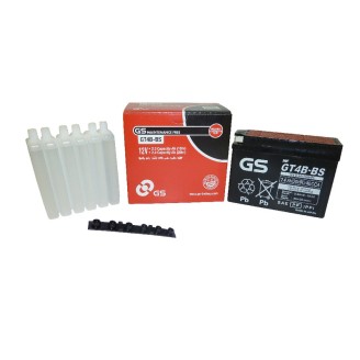 Batteria Gs YT4B-Bs Con Acido per SUZUKI AJ ZZ nd e altri modelli Batterie Sigillate GS