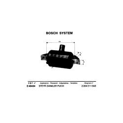 Bobina At Adatt.Bosch per HERCULES MP4 nd e altri modelli Bobine AT Alta Tensione ALTRO