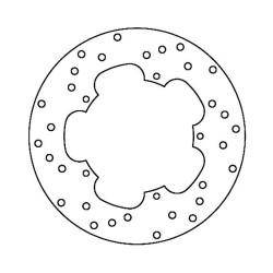 Brake Disc Gilera Runner 125180- Piaggio X9 180200250 for GILERA DNA 50125 01-07 and other models Dischi Freno Ferodo