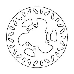 Brake Disc FMD0167R for GILERA 50 GSM 99- 50 Zulu 1- nd Dischi Freno Ferodo