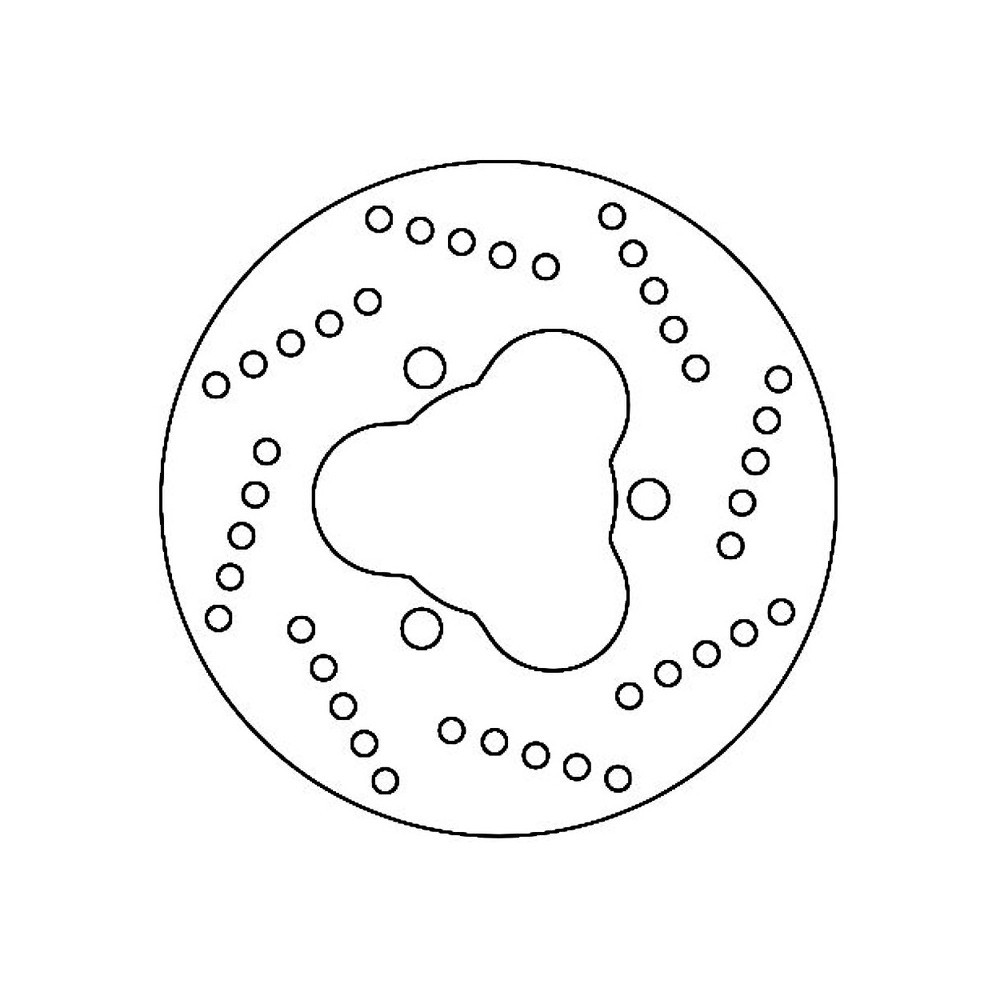 Brake Disc Derbi Senda 50 99- for DERBI Senda 50 R 95-99 and other models Dischi Freno Ferodo