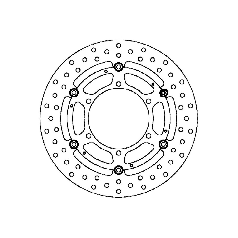 Brake Disc FMD0206RF for BMW R850 R 94-03 and other models Dischi Freno Ferodo