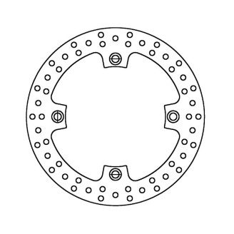 Brake Disc FMD0237R Rear for KAWASAKI ZX-6R Ninja 636 05-17 and other models Dischi Freno Ferodo