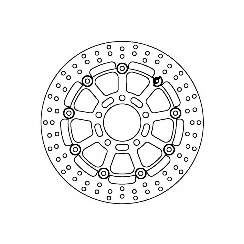 Brake Disc FMD241RX for SUZUKI GSX-R 600750 04-05 and other models Dischi Freno Ferodo