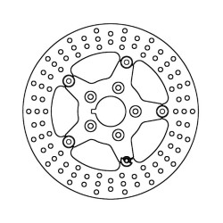 Brake Disc FMD0266RF for HARLEY DAVIDSON XL 88300 L Sportster Low 07-13 and other models Dischi Freno Ferodo