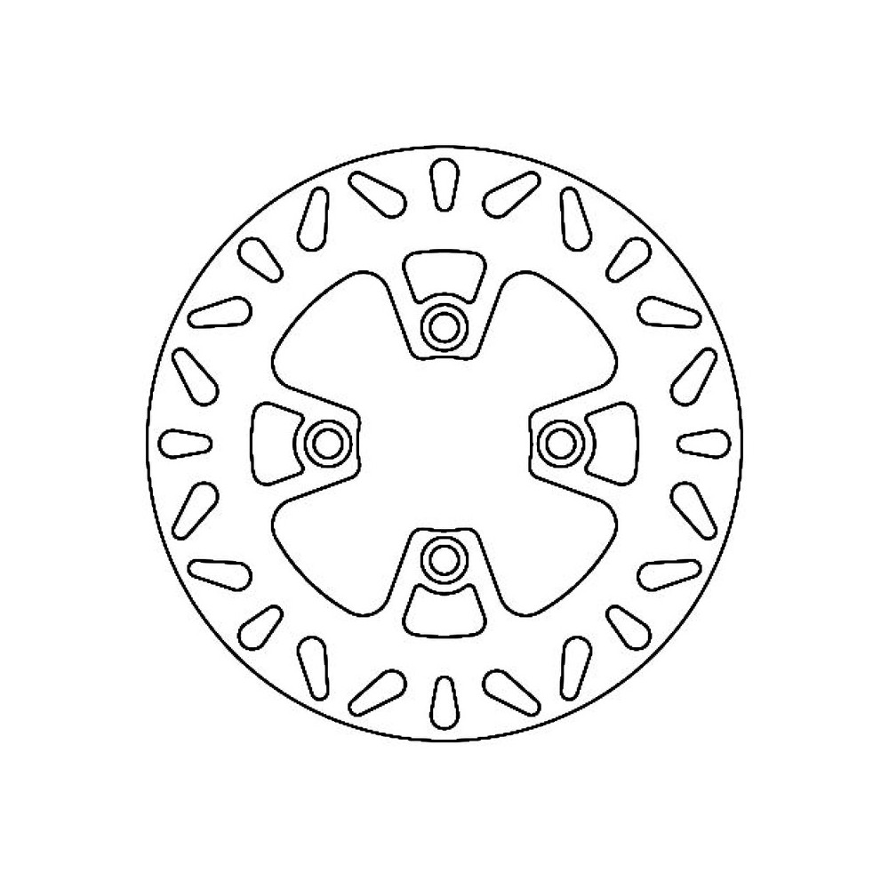 Brake Disc FMD0318R for SUZUKI Burgman 125 02-13 and other models Dischi Freno Ferodo