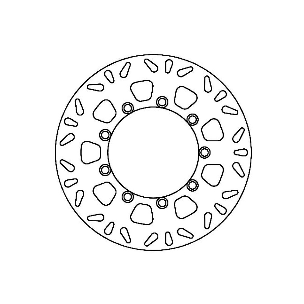 Brake Disc FMD0328R for KAWASAKI 650 KL Tengai 92 650 KLR 9 54 Dischi Freno Ferodo