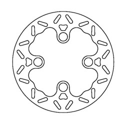 Brake Disc Gas Gas 125 Txt 14 for GAS GAS 125250300 TXT Pro Racing 14 and other models Dischi Freno Ferodo
