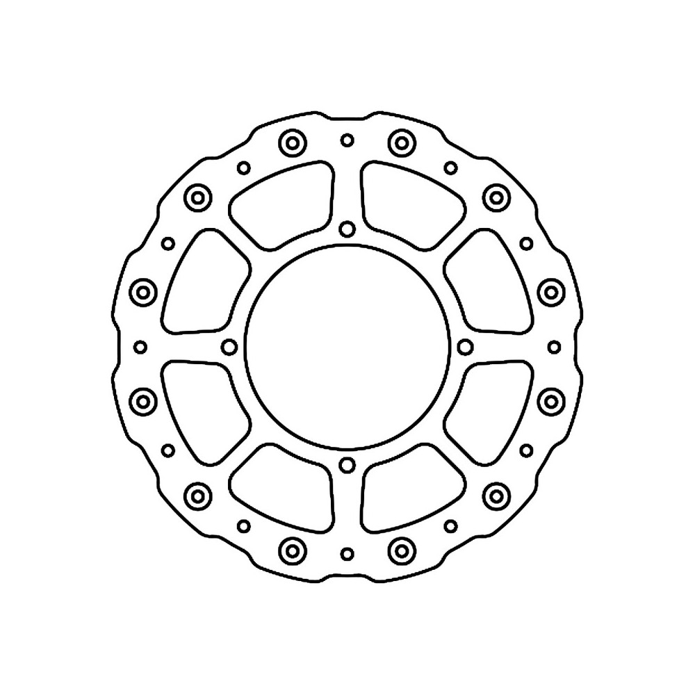 Brake Disc Ktm Sx 85 03-15 for HUSQVARNA 85 TC 14-15 and other models Dischi Freno Ferodo