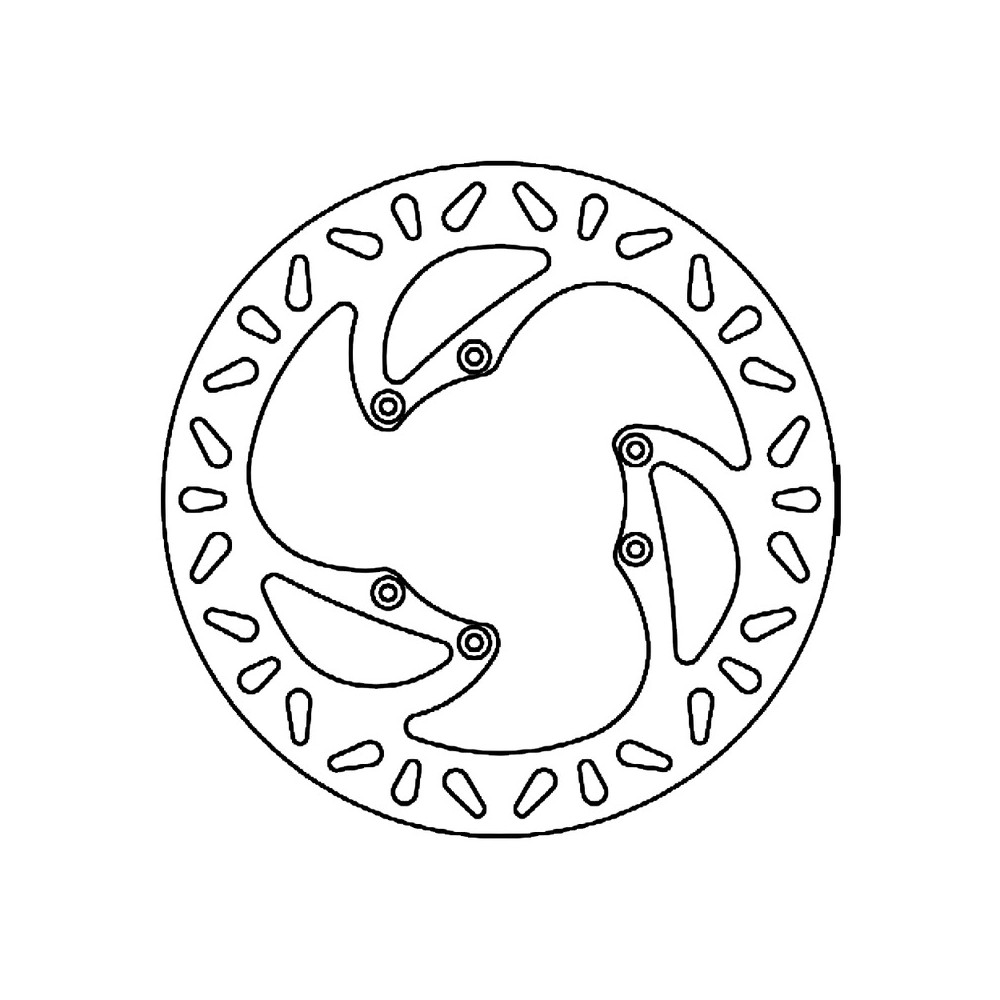 Disque de Frein Hm Crm 50 Derapage 01-09 Disques de Frein Ferodo