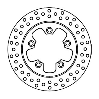Brake Disc FMD0423R for KYMCO 50 Dink 4T 7- 125 Dink Euro 3 67 200 Dink Euro 3 I 67 300 G-Dink 12- 200 New Dink 8- nd Dischi Freno Ferodo