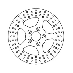 Disco Freno Hd 1584 Fhlr Roadking 08-10 per HARLEY DAVIDSON FLHRC 84 Road King Classic 08-13 e altri modelli Dischi Freno Ferodo