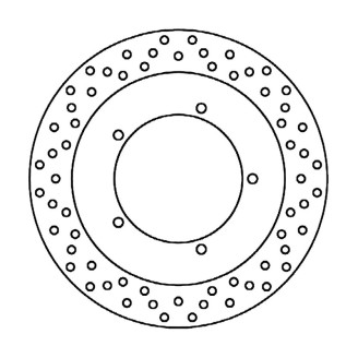 Brake Disc Yamaha Xenter 125150 12-16 for YAMAHA 125 Xenter 12-16 and other models Dischi Freno Ferodo