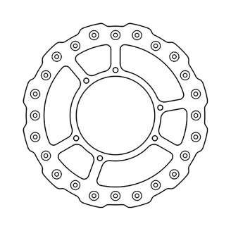 Brake Disc Honda Crf 250R 15-- Crf 450F 15-- Crf 450RX 17- for HONDA CRF 250R 15- and other models Dischi Freno Ferodo