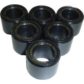Kit 6 Rulli 16X13 5,5gSYM 50 Fiddle Ii per SYM Fiddle II 50 nd e altri modelli Variatori Bando