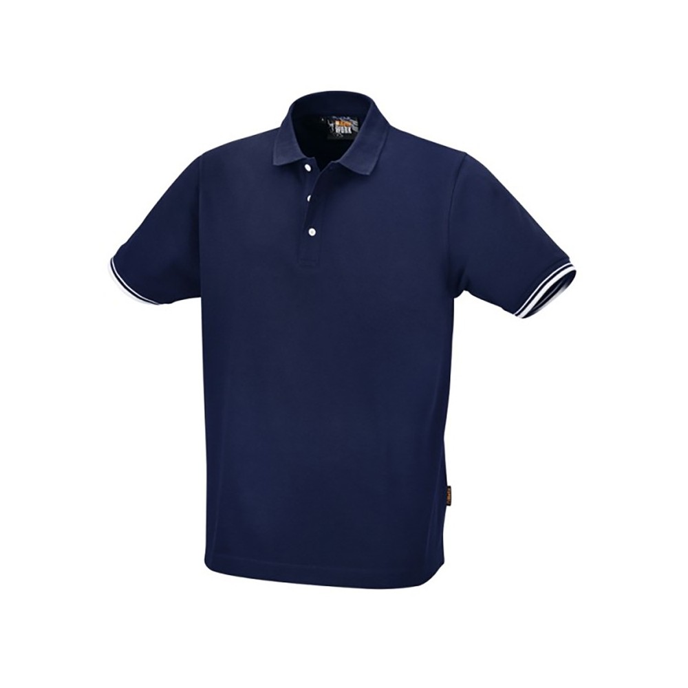 POLO COTONE PIQUE BLUE TG.L  BETA