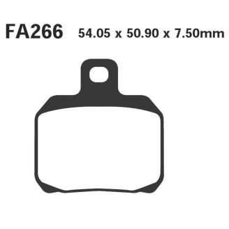 Brake Pads Sfa X9 Frontpeugeotyamaha for PIAGGIO X9X8 nd and other models Brakes EBC