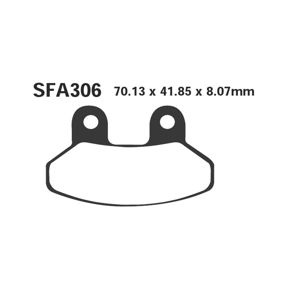 Pastillas Sfa Sym Shark 125150 Ant. Frenos EBC